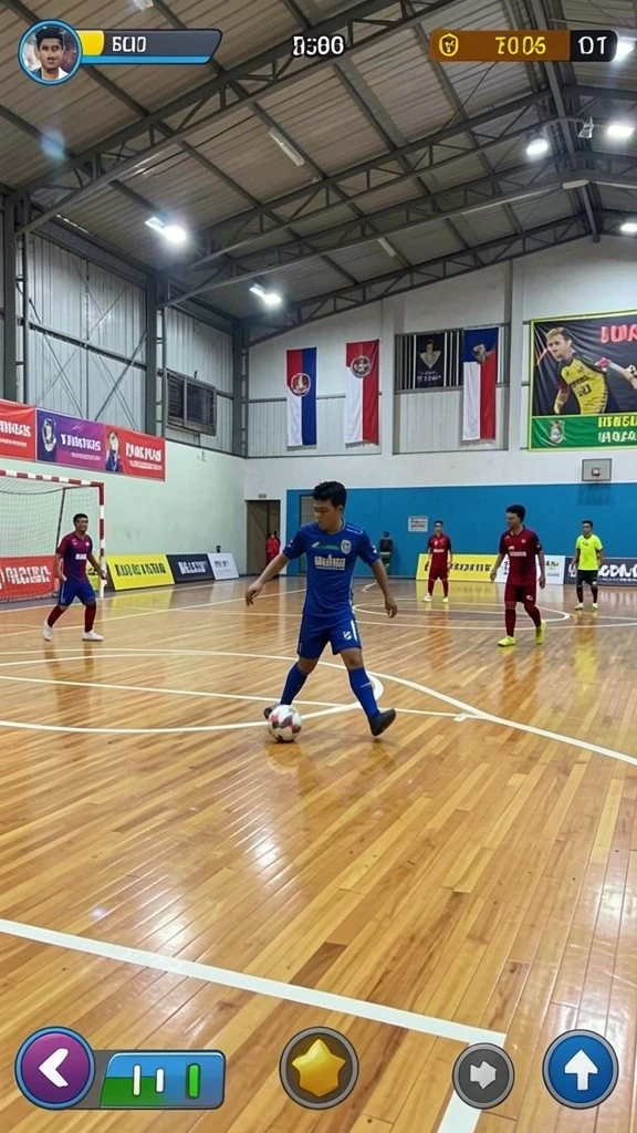 Antarmuka utama yang menarik perhatian.