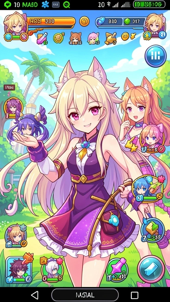 Screenshot menunjukkan mode multiplayer yang seru.
