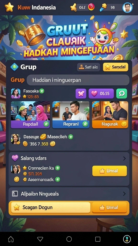 Tangkapan layar menunjukkan grafik yang memukau di level terbaru.