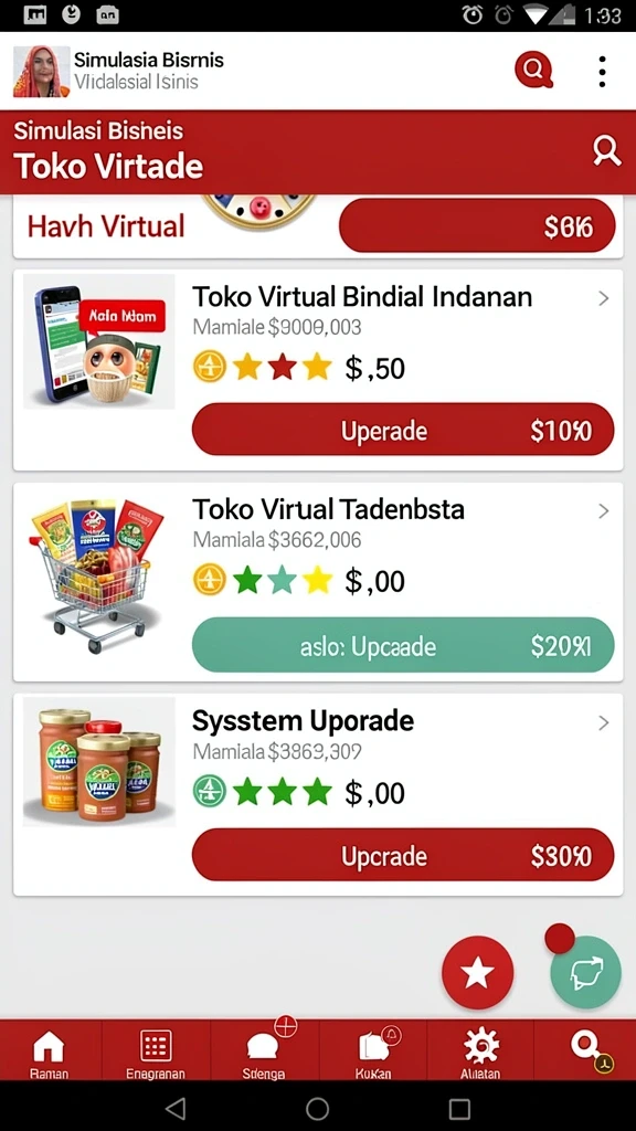 Tangkapan layar memperlihatkan mode multi-pemain yang seru.