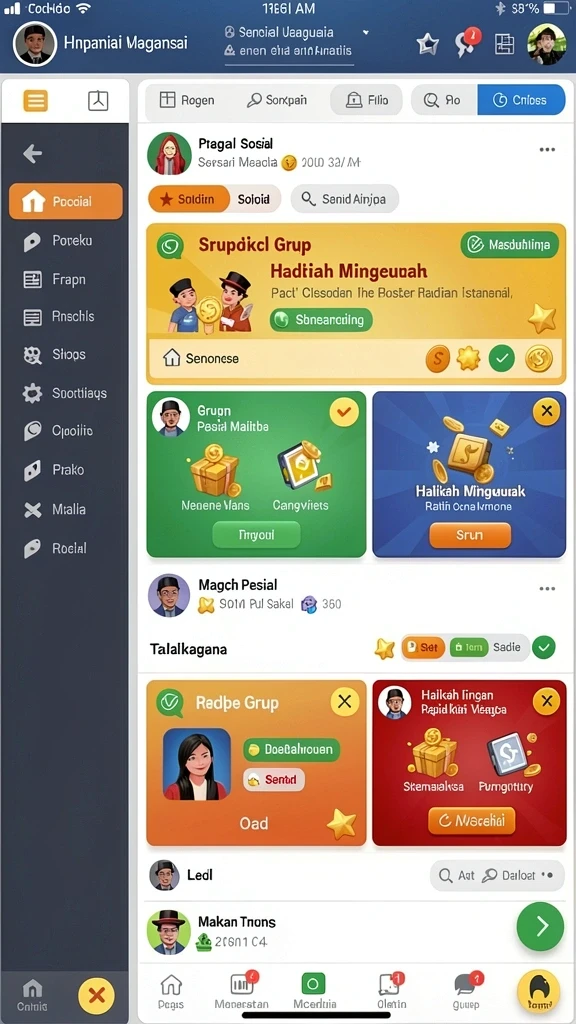 Level yang menarik dan penuh tantangan.