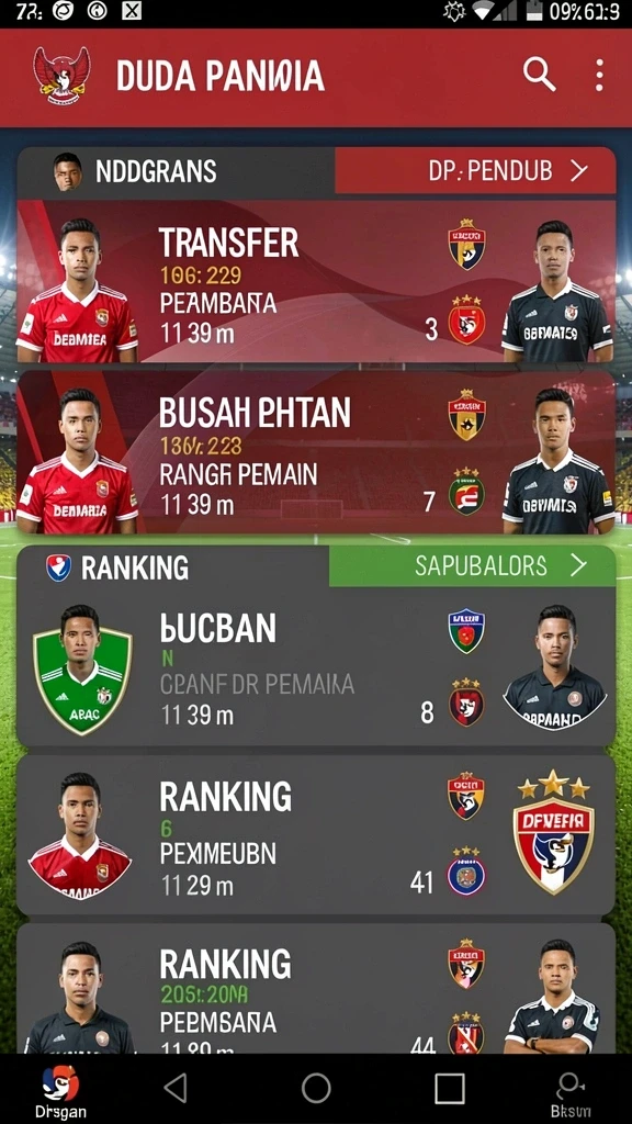 Fitur live chat untuk interaksi antar pemain.