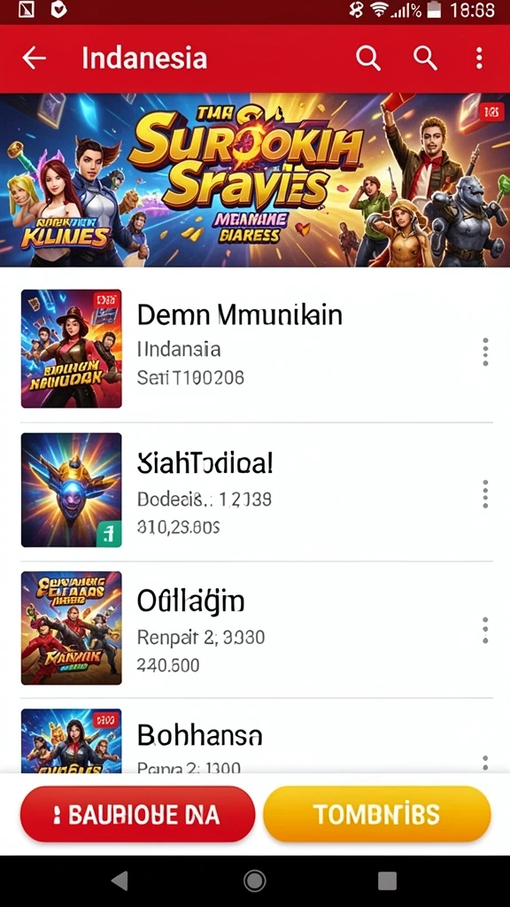 Tampilan antarmuka yang intuitif dan mudah dinavigasi.