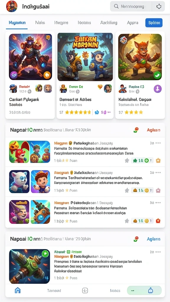 Tangkapan layar memperlihatkan karakter baru yang menarik.
