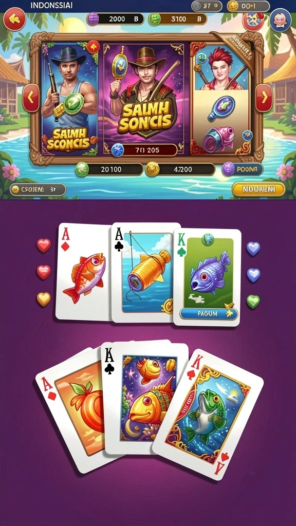 Berbagai pilihan game menarik untuk semua usia.