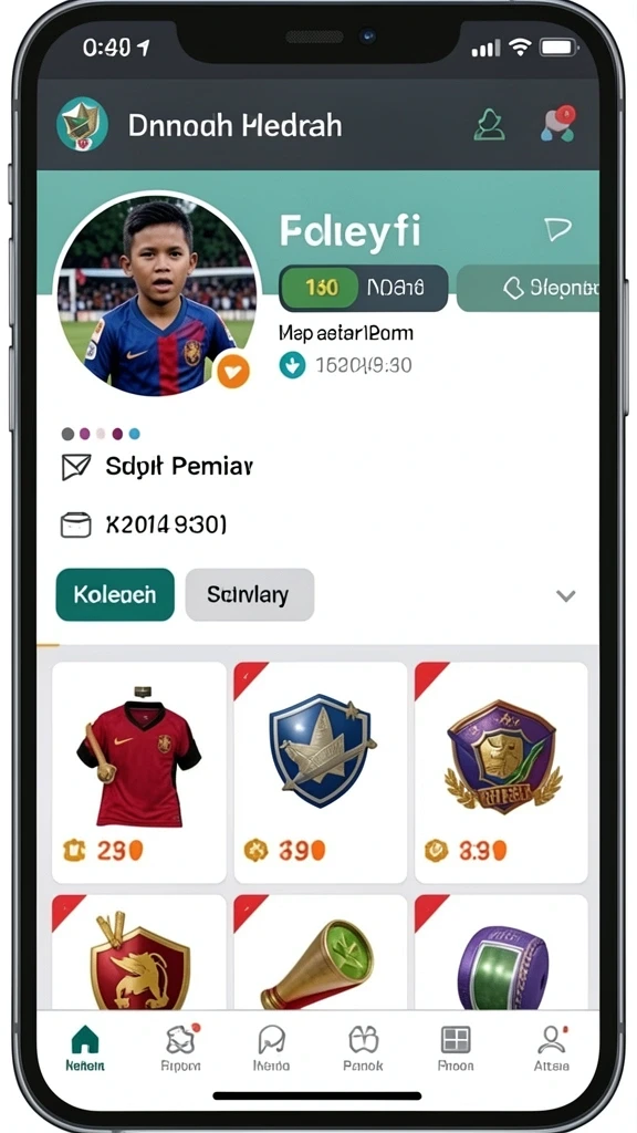 Komunitas aktif yang saling mendukung.