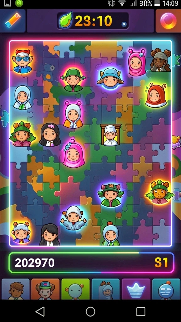 Fitur multiplayer memungkinkan interaksi dengan pemain lain.
