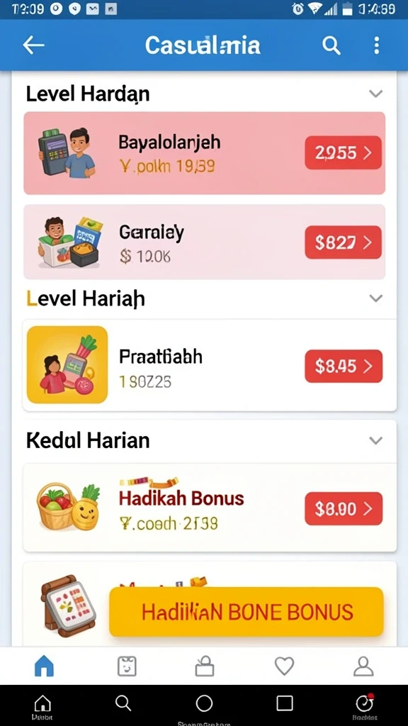 Sistem hadiah yang adil dan menguntungkan.