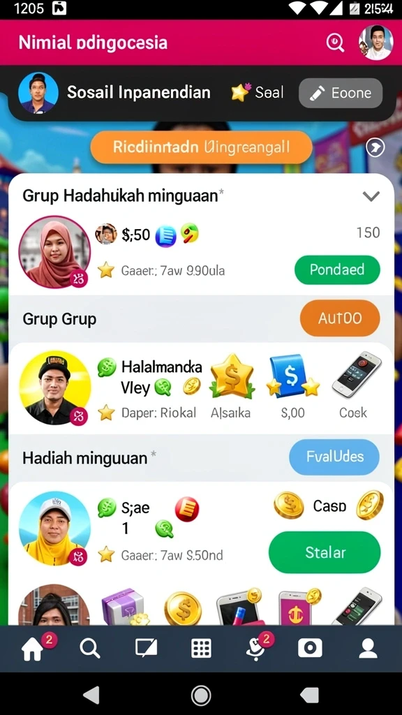 Screenshot menampilkan karakter utama dalam aksi seru.