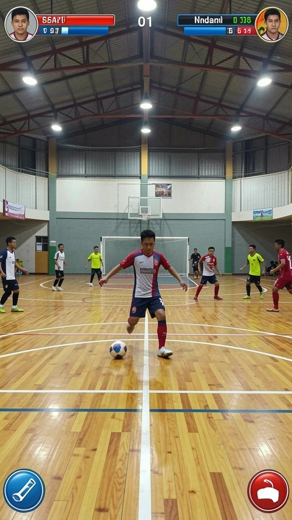 Tangkapan layar menampilkan mode multiplayer yang seru dan interaktif.