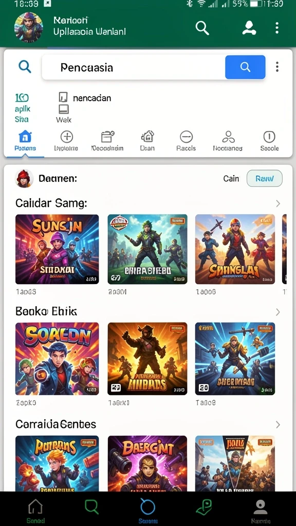 Tangkapan layar menampilkan grafik yang menawan.