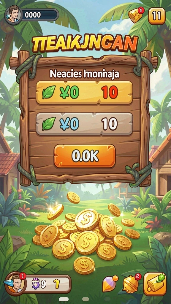 Screenshot menunjukkan berbagai pilihan permainan yang tersedia.
