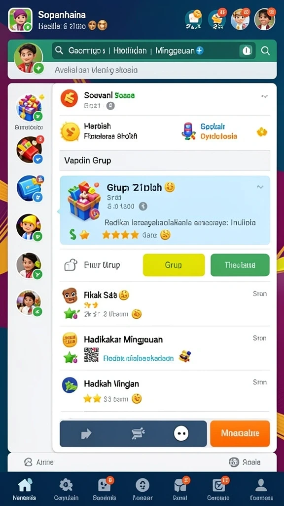 Misi yang penuh tantangan dan hadiah menarik.