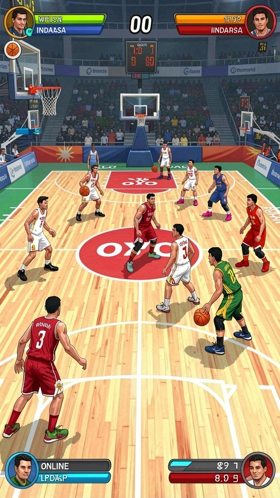 Deskripsi fitur multiplayer yang memungkinkan interaksi antar pemain.