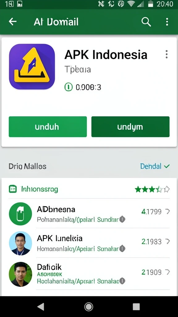 Tampilan antarmuka yang bersih dan menarik.