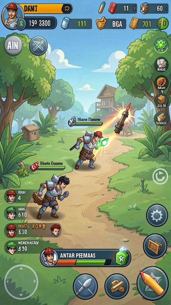 Mode multiplayer yang mendebarkan dan seru.
