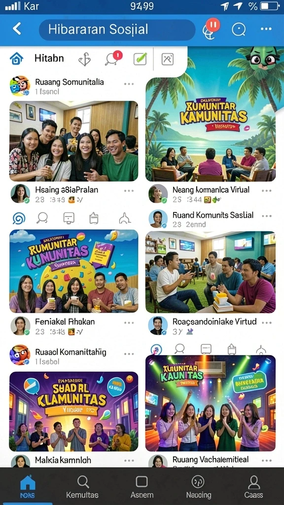 Pengalaman multiplayer yang seru dan interaktif.