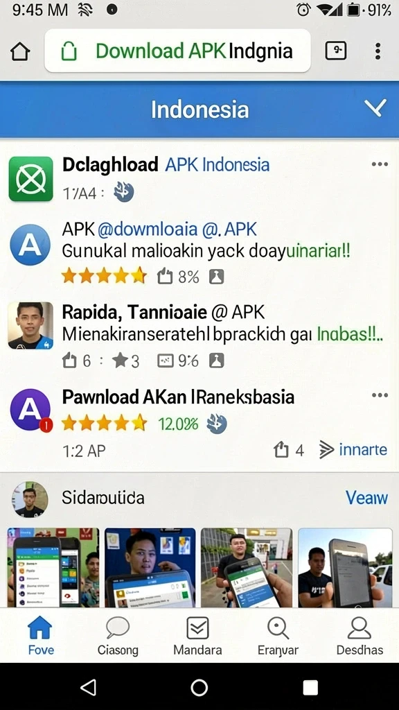 Tampilan antarmuka yang menarik dan intuitif.