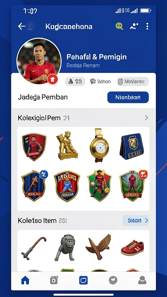Berbagai tantangan seru dalam satu gambar.