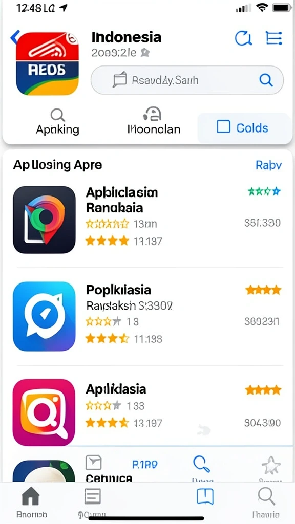 Tampilan antarmuka pengguna yang menarik dan modern.