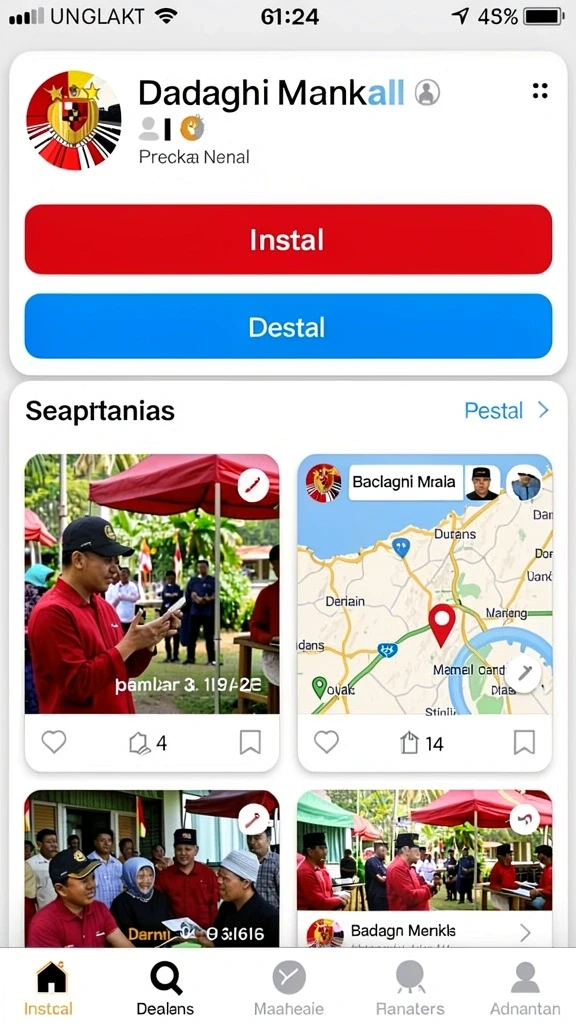 Tangkapan layar menunjukkan antarmuka permainan yang menarik.