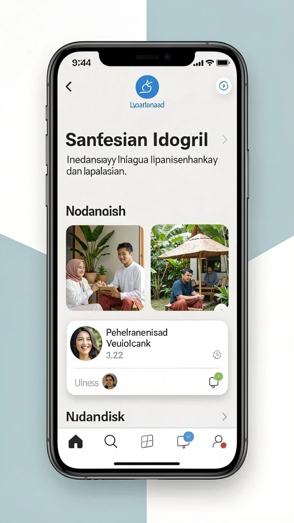 Antarmuka aplikasi yang ramah pengguna.