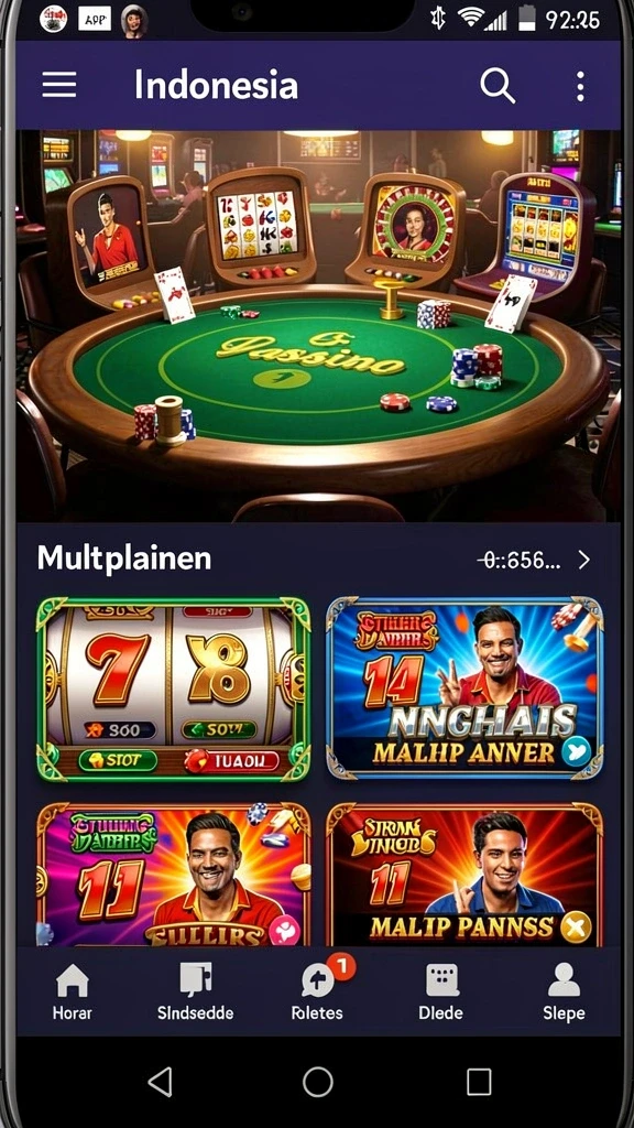 Screenshot menunjukkan fitur komunitas di dalam aplikasi SOBATGAMING.