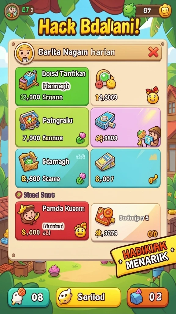 Tampilan antarmuka yang menarik dan mudah dinavigasi.