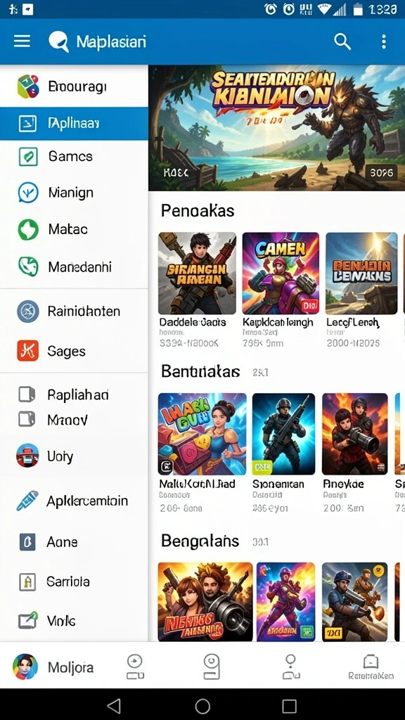 Karakter baru yang mengesankan dan penuh warna.