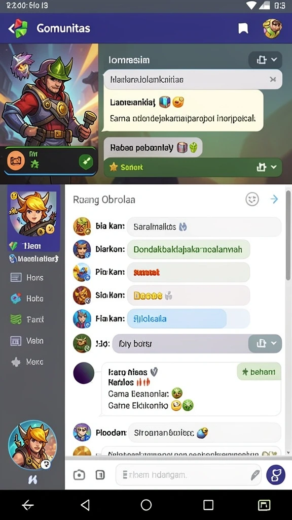 Tampilan antarmuka yang intuitif dan menarik.