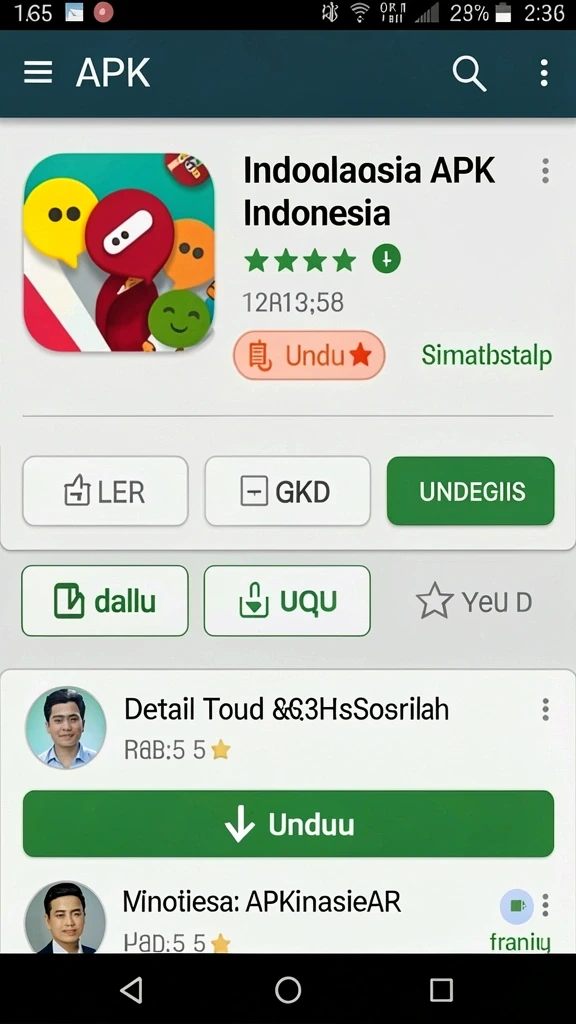 Tampilan antarmuka yang menarik dan mudah digunakan.