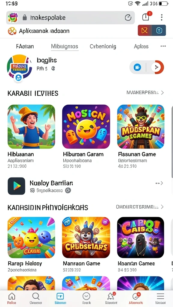 Tampilan antarmuka yang modern dan menarik.