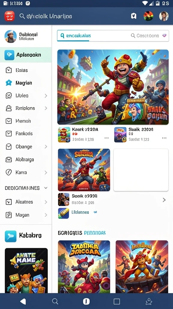 Screenshot menampilkan antarmuka permainan slot yang menarik.